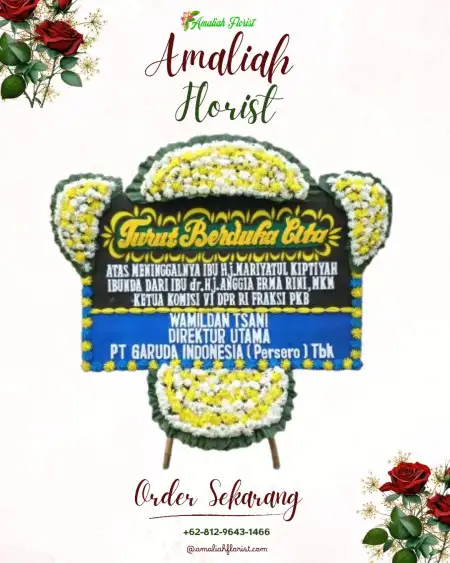 Papan Bunga Duka Raji